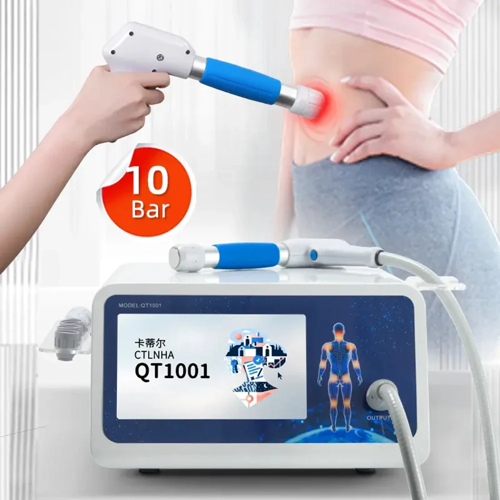 Newest Physiotherapy Equipment ED Pneumatic Shockwave Extracorporeal Shock Wave Therapy Device Pain Relief Body Massage Machine - Image 4