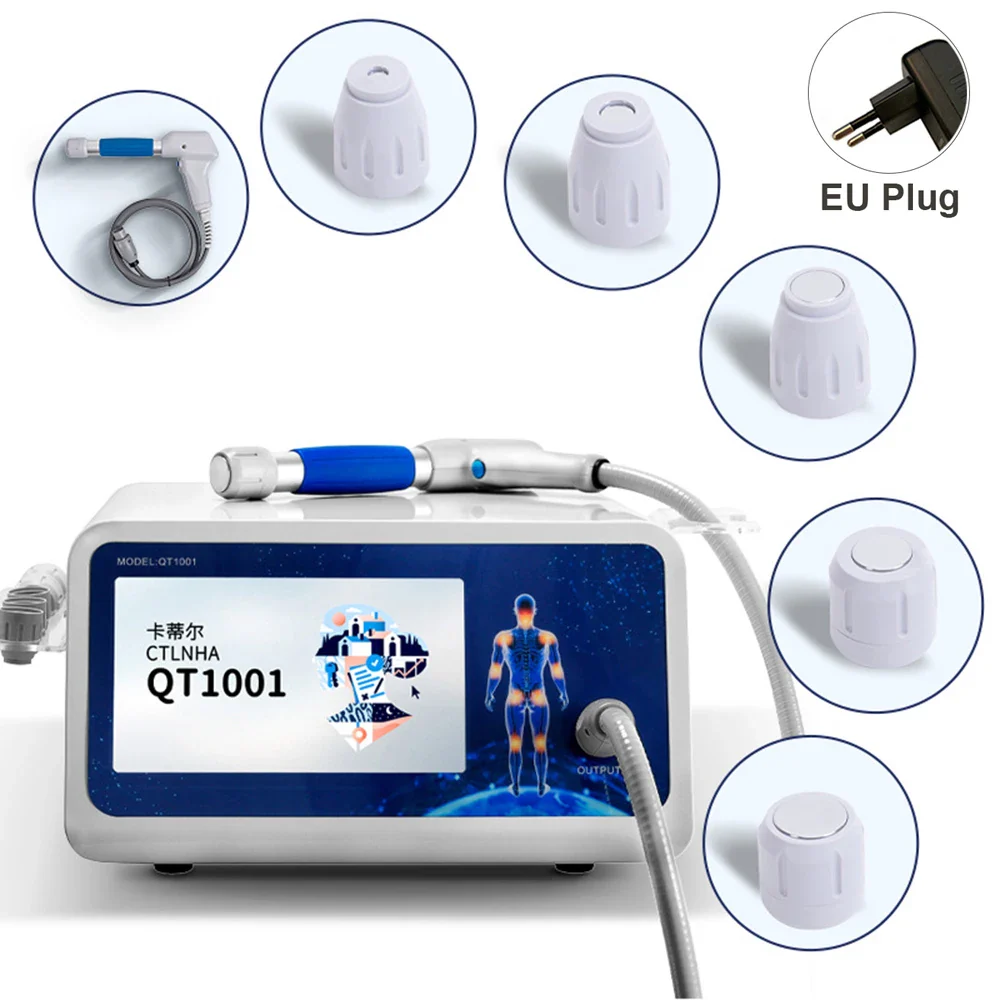Newest Physiotherapy Equipment ED Pneumatic Shockwave Extracorporeal Shock Wave Therapy Device Pain Relief Body Massage Machine - Image 9
