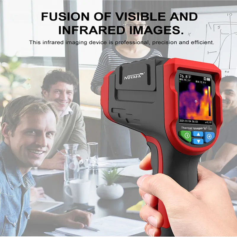 Noyafa Nf 521 Handheld Infrared Thermal Imager 340x240 Resolution Imaging 1024 Pixel Sensor Floor Heating Detector Thermometer - Image 3