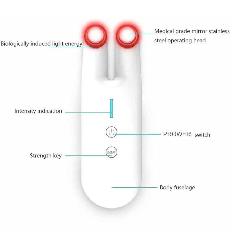 Nueva frecuencia de Radio de elevación de la piel de estiramiento RF Thermage RF eliminación de arrugas faciales Importación de ojos máquina de belleza masajeador de ojos - Image 3
