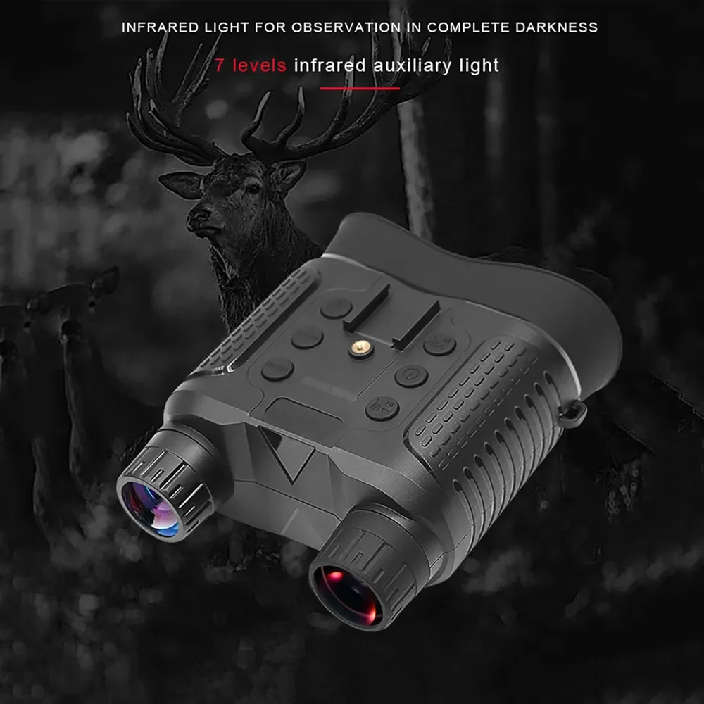 NV8160 Night Vision Binoculars 1080P HD 8x Digital Infrared Head Mount Hunting Telescope 400m Surveillance Camping Equipment - Image 3