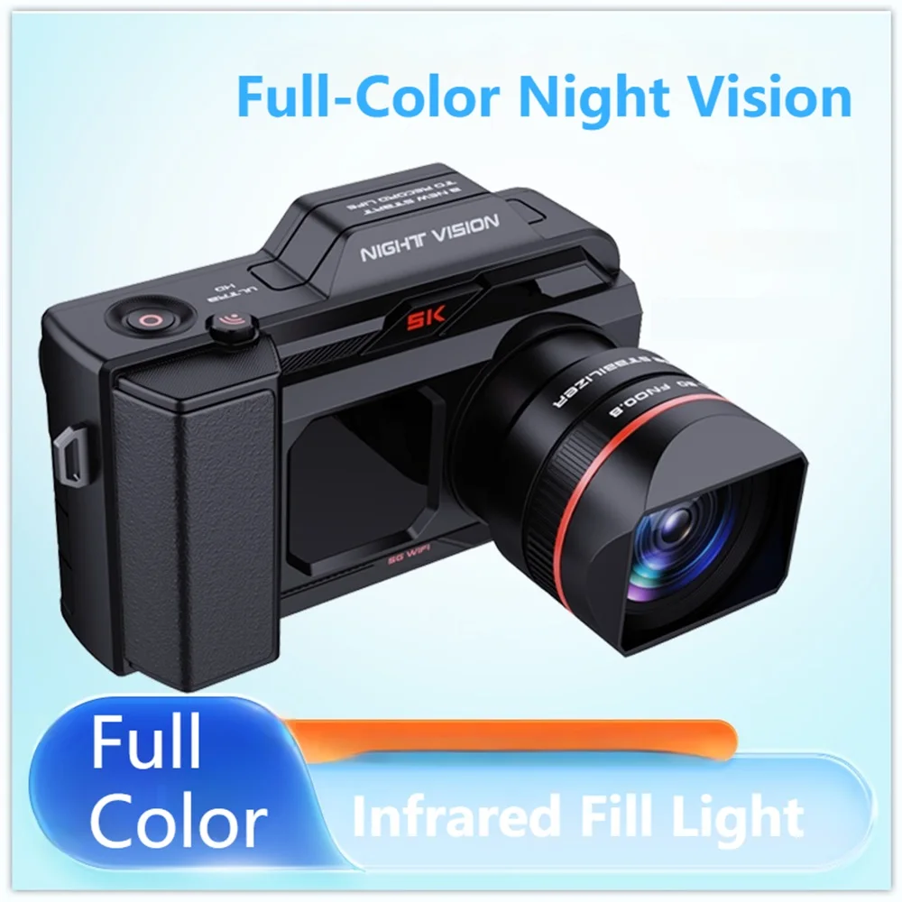 NVC200 4K HD Digital WIFI SLR Camera 500M Infrared Full Color Night Vision Monocular Telescopes for Camping 50X Zoom 52MP - Image 2