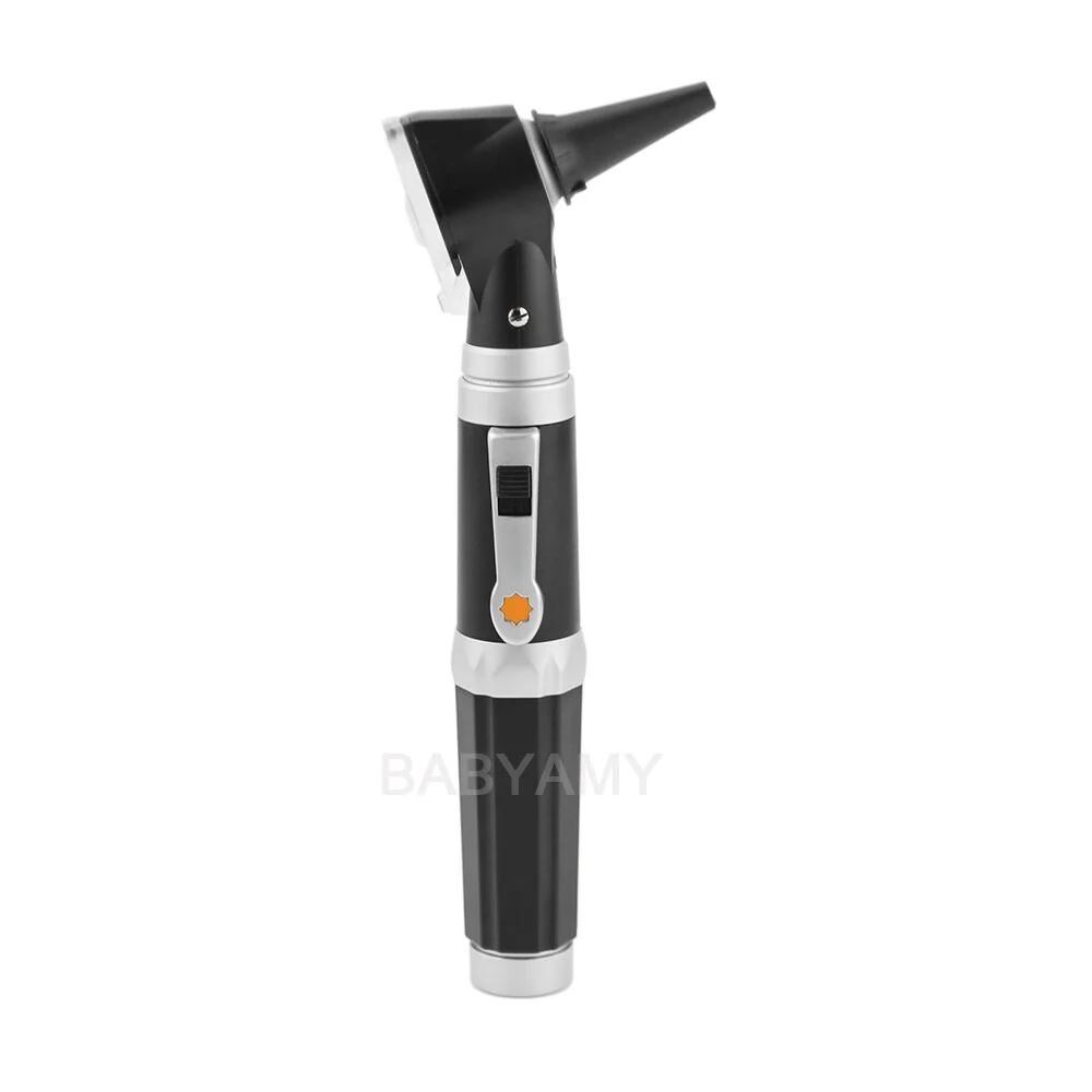 Professional Diagnostic Wide Field Ear Care Fiber Optic Otoscope LED Pocket Otoscope now includes 8 Heads - Image 3