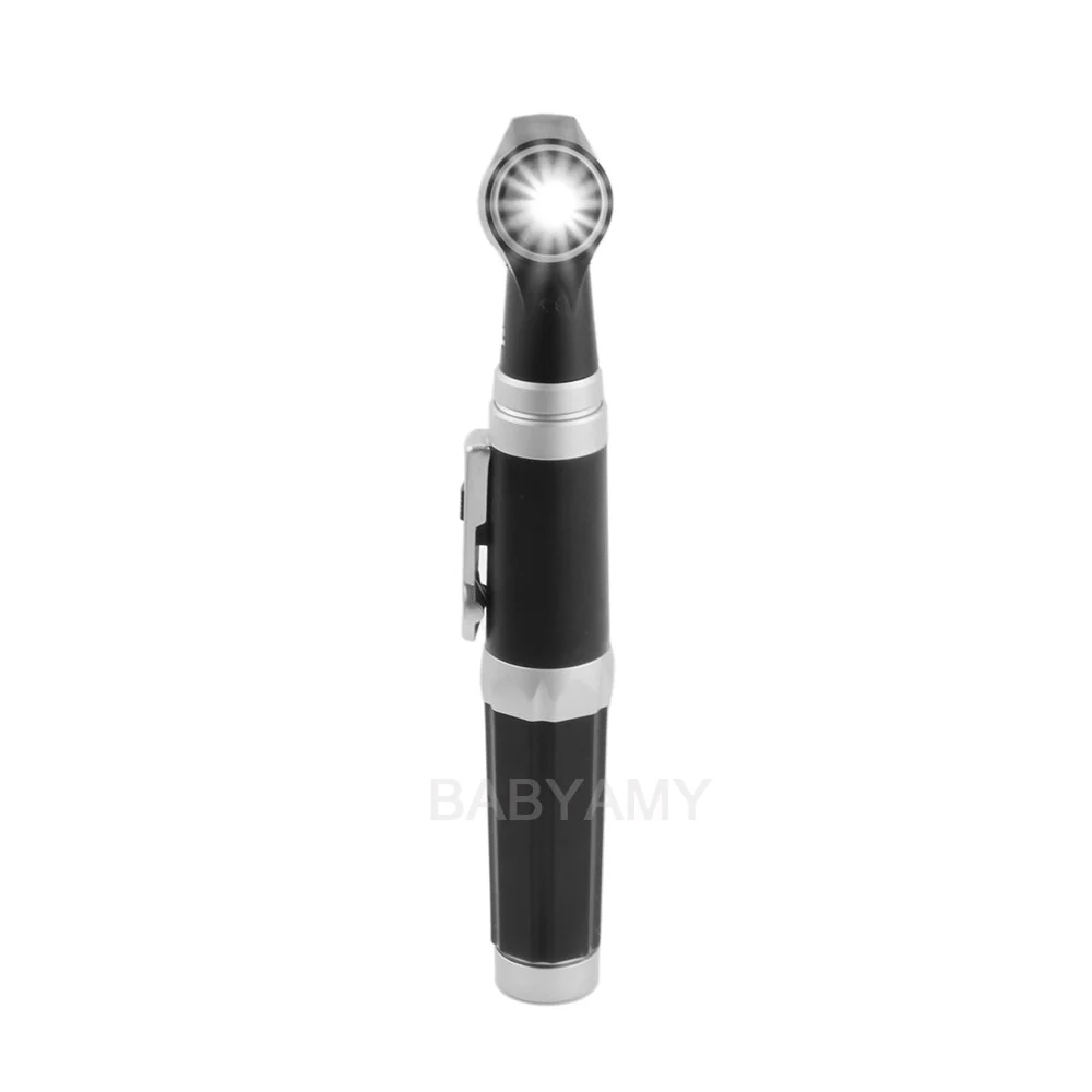 Professional Diagnostic Wide Field Ear Care Fiber Optic Otoscope LED Pocket Otoscope now includes 8 Heads - Image 4