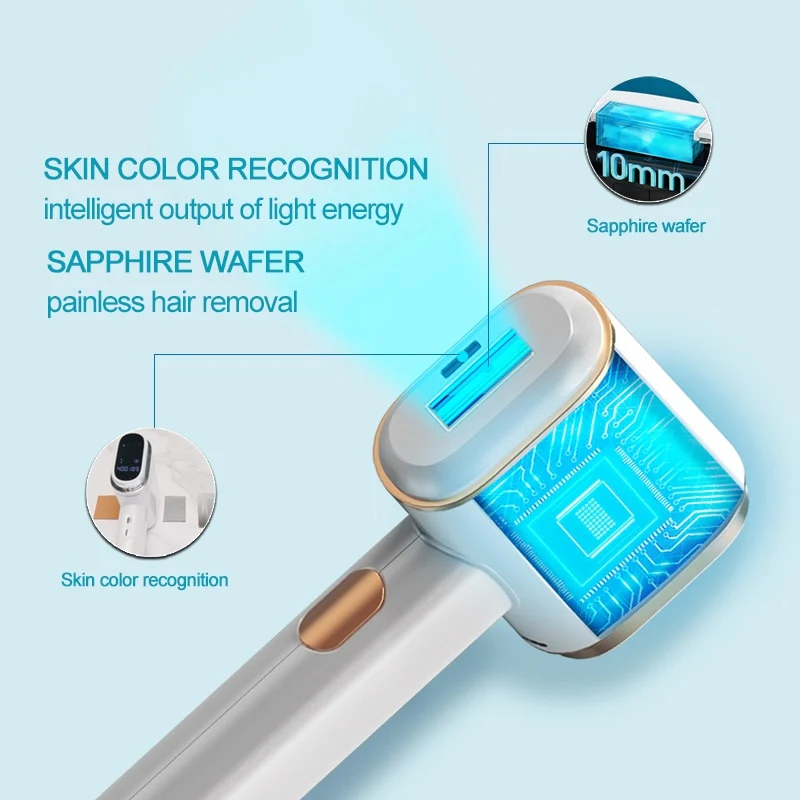 Osenyuan T023C IPL Hair Removal Equipment Professional Laser Epilator Machine Permanent Sapphire Painless Epilator For Women Man - Image 3