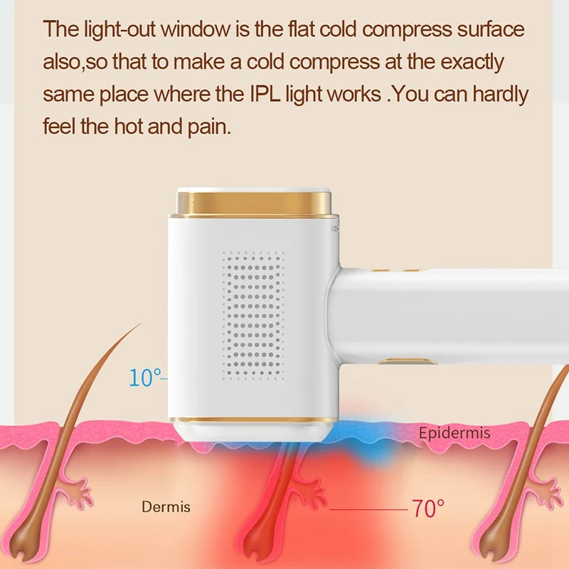 Osenyuan T023C IPL Hair Removal Equipment Professional Laser Epilator Machine Permanent Sapphire Painless Epilator For Women Man - Image 5