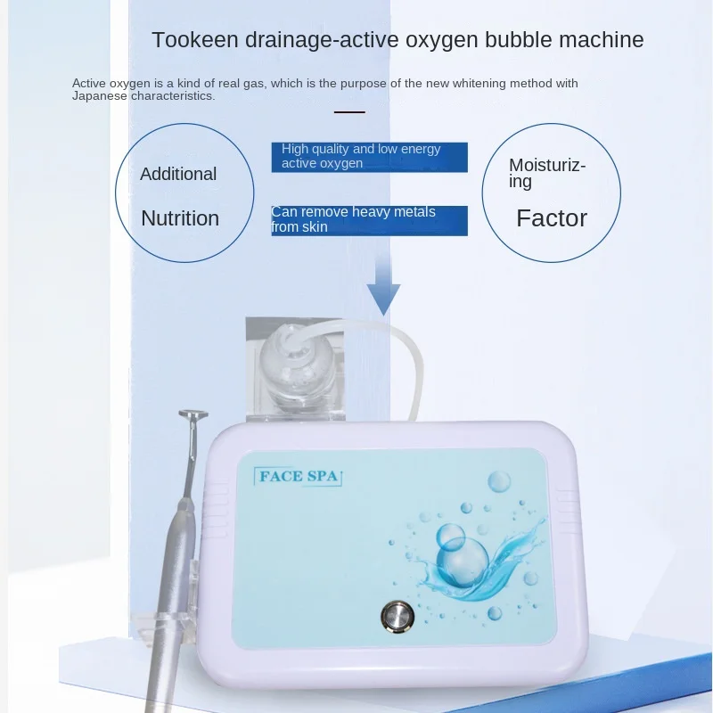 Oxygen Magic Bubble Instrument Cleansing, Mites, Whitening Facial Rejuvenation, Japan Skin Management, Beauty Salon Instrument - Image 5