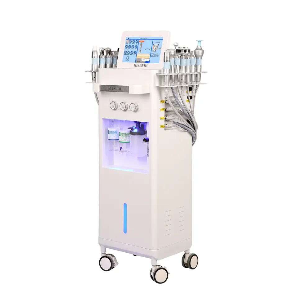 Oxygen Microdermabrasion Pore Cleansing Skin Rejuvenation Bubble Aqua Oxygen Jet Facial Lifting Skin Care Machine