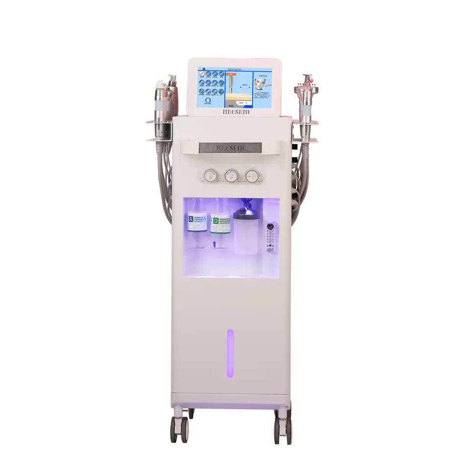 Oxygen Microdermabrasion Pore Cleansing Skin Rejuvenation Bubble Aqua Oxygen Jet Facial Lifting Skin Care Machine - Image 3