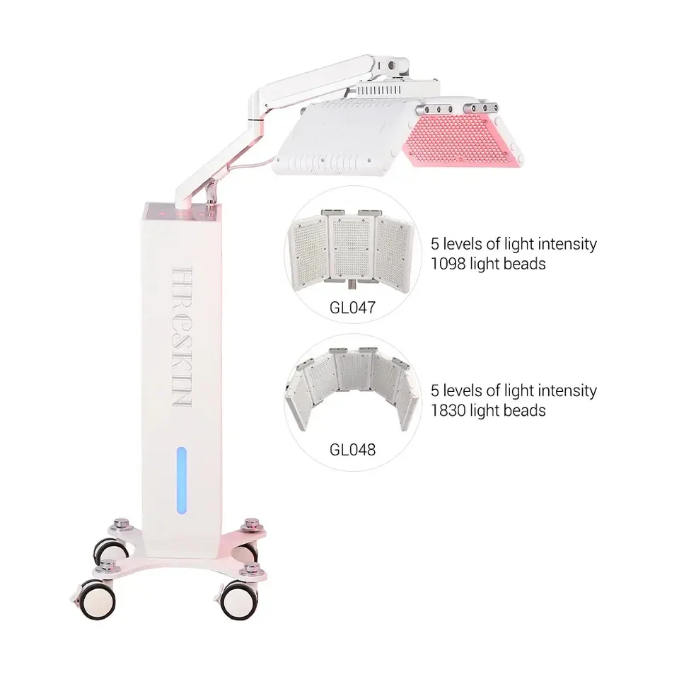 PDT-Led Hydrotherapy Equipment Machine Multifunctional Skin Regeneration Beauty Facial Rejuvenation Care Machine - Image 5
