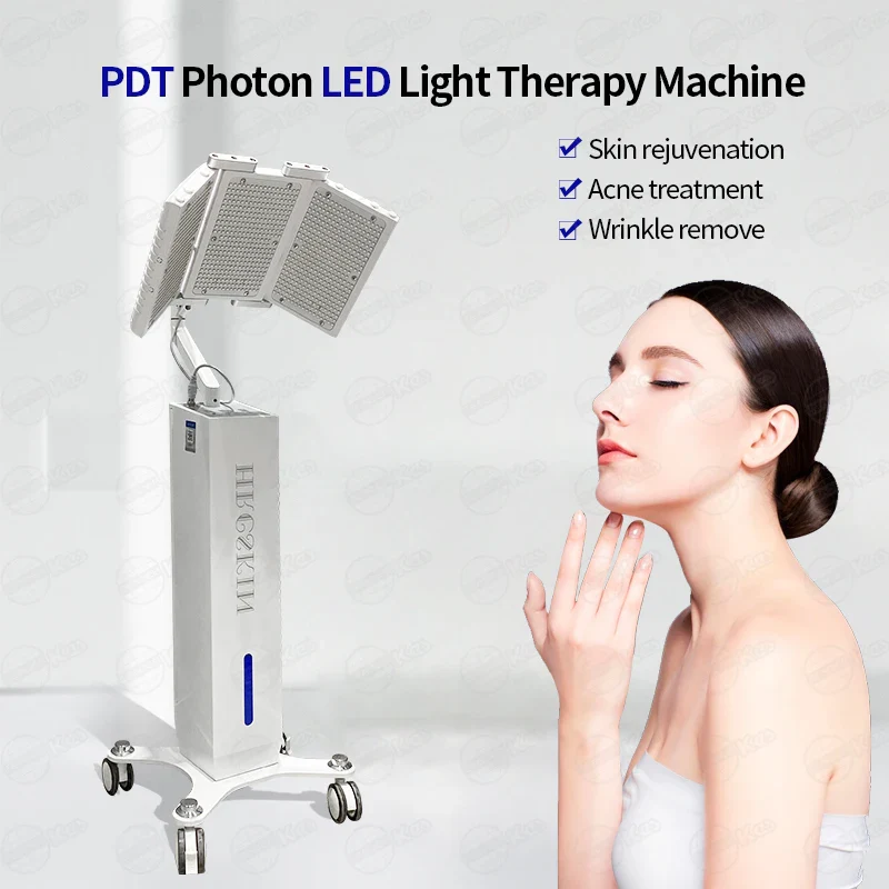 PDT-Led Hydrotherapy Equipment Machine Multifunctional Skin Regeneration Beauty Facial Rejuvenation Care Machine - Image 7