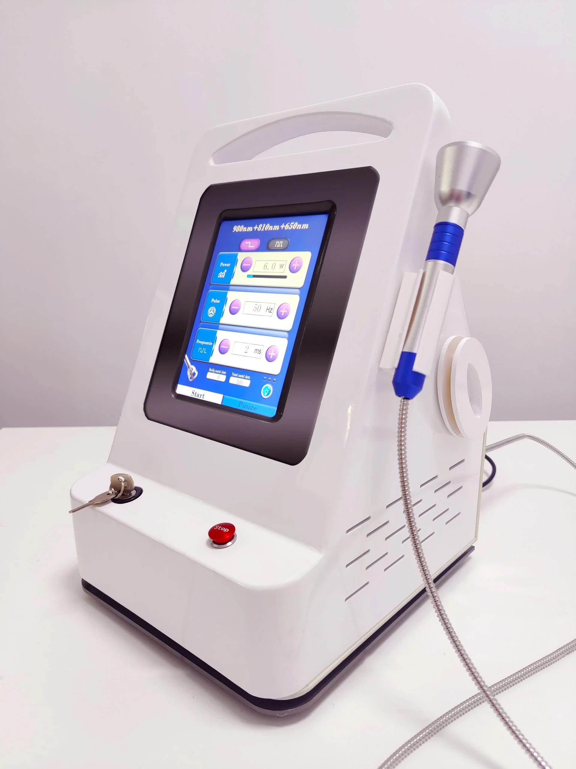 Physic 980nm 810nm 650nm Therapy equipment for muscle Relax laser healing physiotherapy Machine Cold Laser Therapy Pain Relief - Image 2