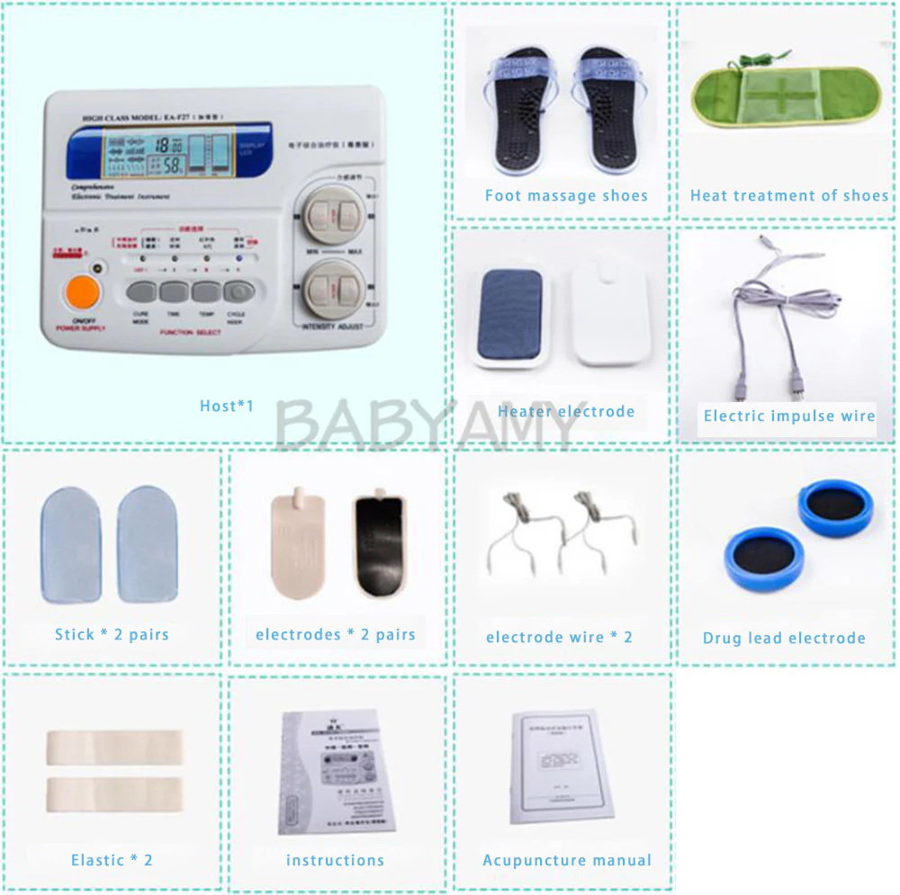 Physical Therapy Equipment with electronic pulse/infrared heating therapy deep ems electrical Muscle Stimulator machine - Image 5