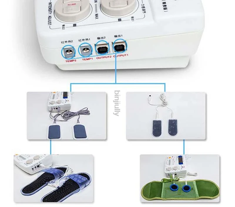Physio-Stim KA-F25 Electrotherapy Electric Muscle Stimulator Massager Tens Electric Pulse Massager For Pain Relief Massage Relaxation - Image 4