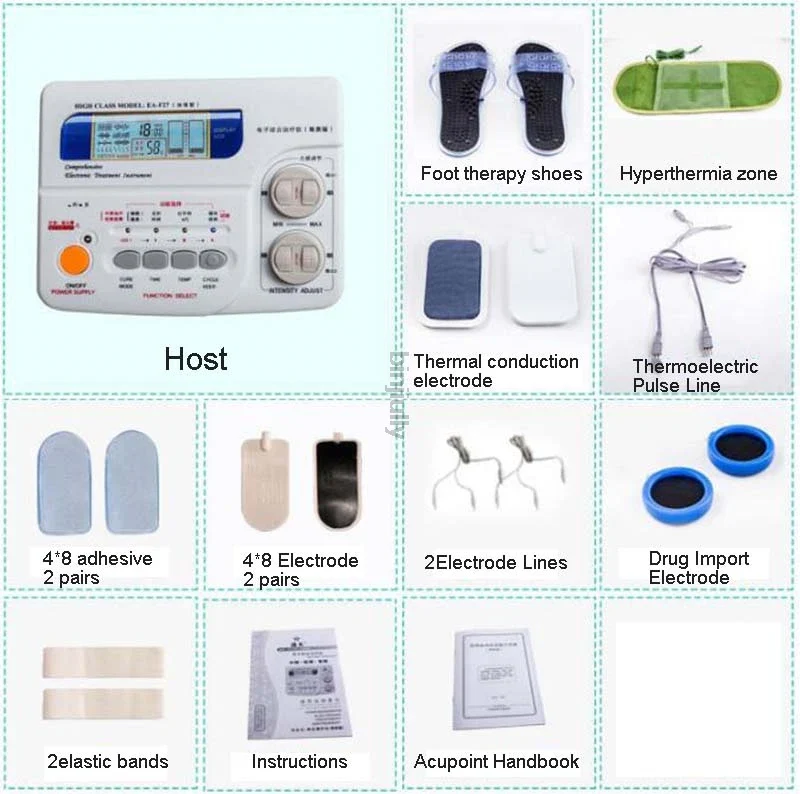 Physio-Stim KA-F25 Electrotherapy Electric Muscle Stimulator Massager Tens Electric Pulse Massager For Pain Relief Massage Relaxation - Image 6