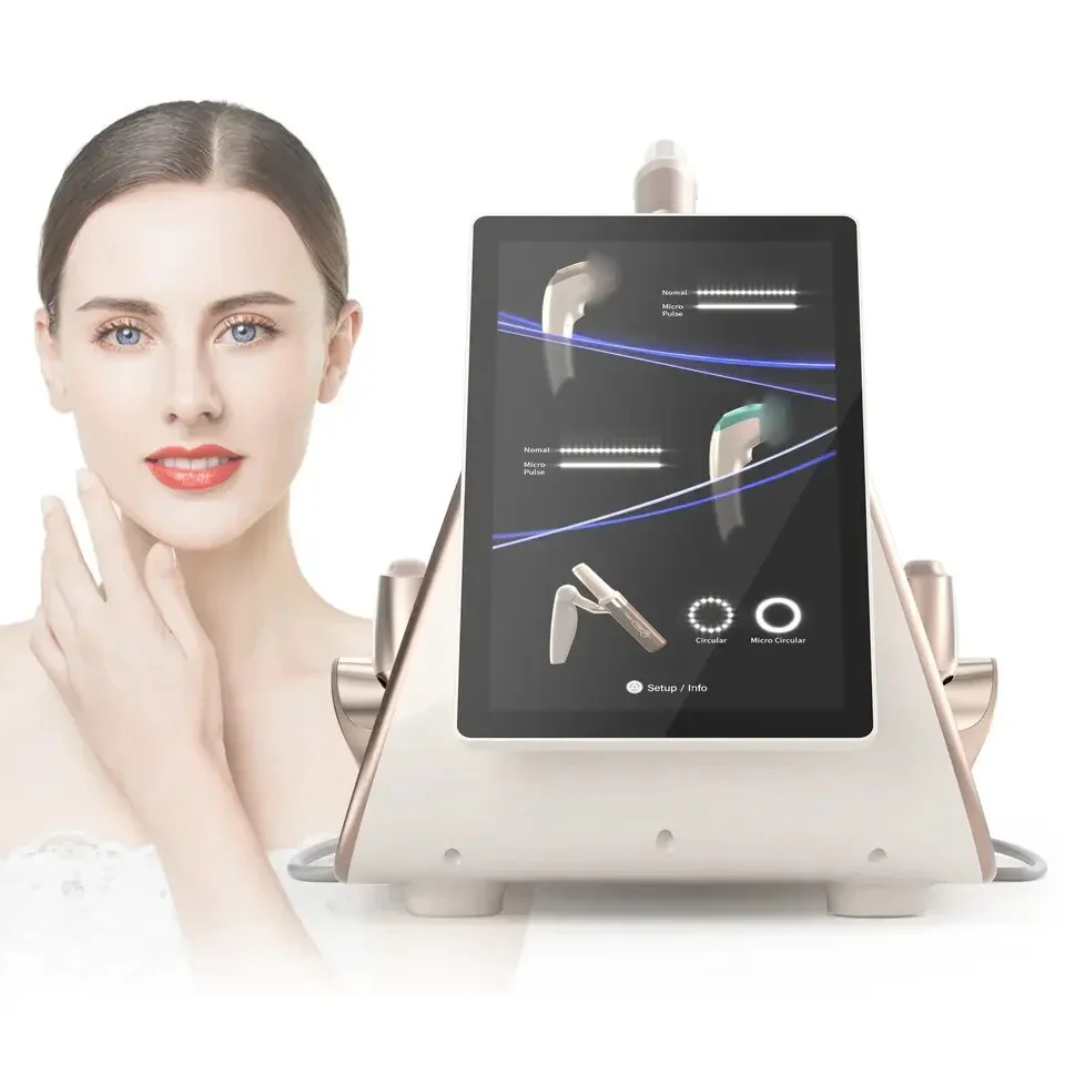 Portable 3 In 1 TT 12D HIFU Machine Facial Lifting Skin Firming Device MPTSTL Face Slimming Anti-Aging Machine With 10 Cartridges - Image 2