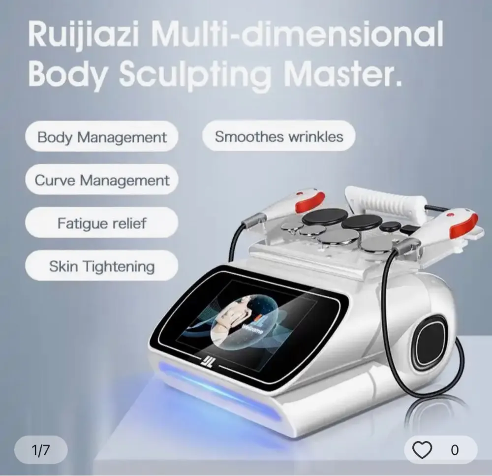 Portable 448KHZ RF Tecar Therapy RET CET Diathermy Body Sliming Machine Pain Relief Skin Tightening Indiba - Image 2