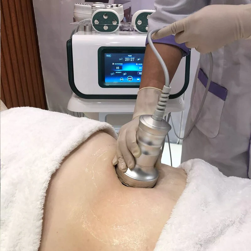Portable 8 in 1 Newest 80K Cavitation Vacuum Body Slimming Machine Skin Tightening Weight Shaping Massage Equipment - Image 6