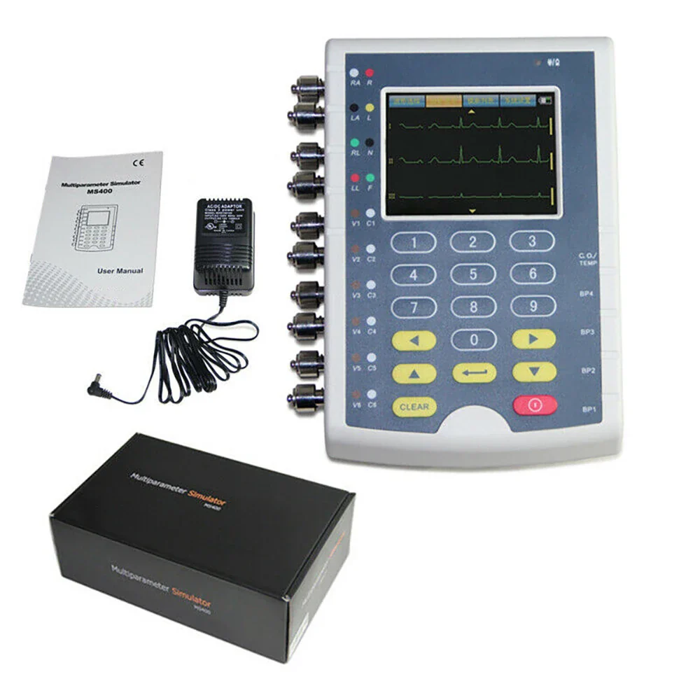 Portable Contec Touch MS400 Multi-parameter Patient Simulator ECG Simulator - Image 4