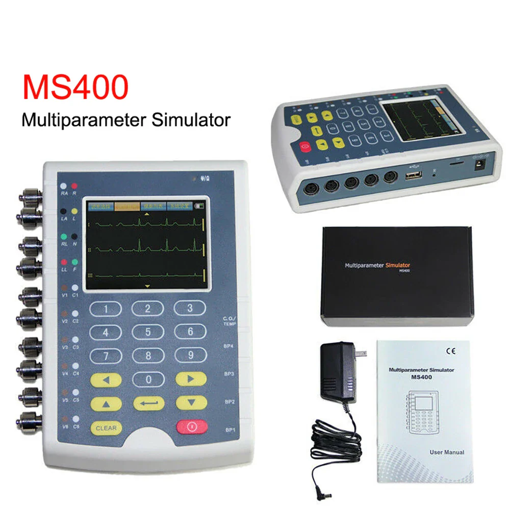 Portable Contec Touch MS400 Multi-parameter Patient Simulator ECG Simulator - Image 8