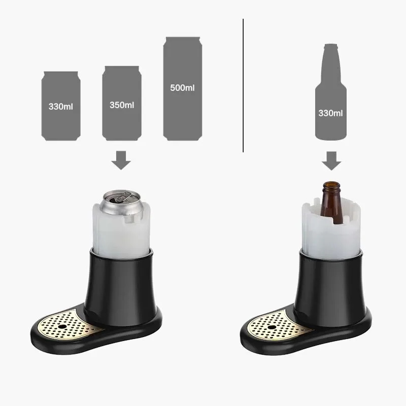 Portable Electric Beer Dispensers Machine Ultrasonic Beer Foam Maker Machine Base Pump Bubbler Maker Beer Foam Separators - Image 4
