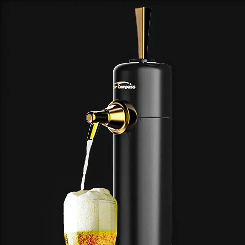 Portable Electric Beer Dispensers Machine Ultrasonic Beer Foam Maker Machine Base Pump Bubbler Maker Beer Foam Separators - Image 6