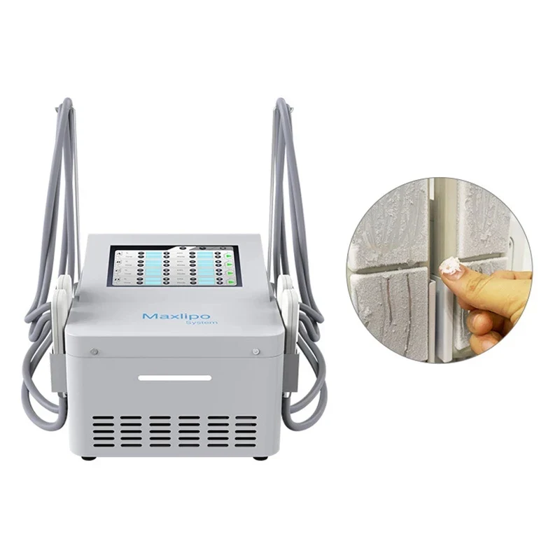 Portable Ems Body Slimming Cryolipolysis Machine Latest Cryo Plate Cool Body Sculpting Fat Freeze Salon Massager Device - Image 2