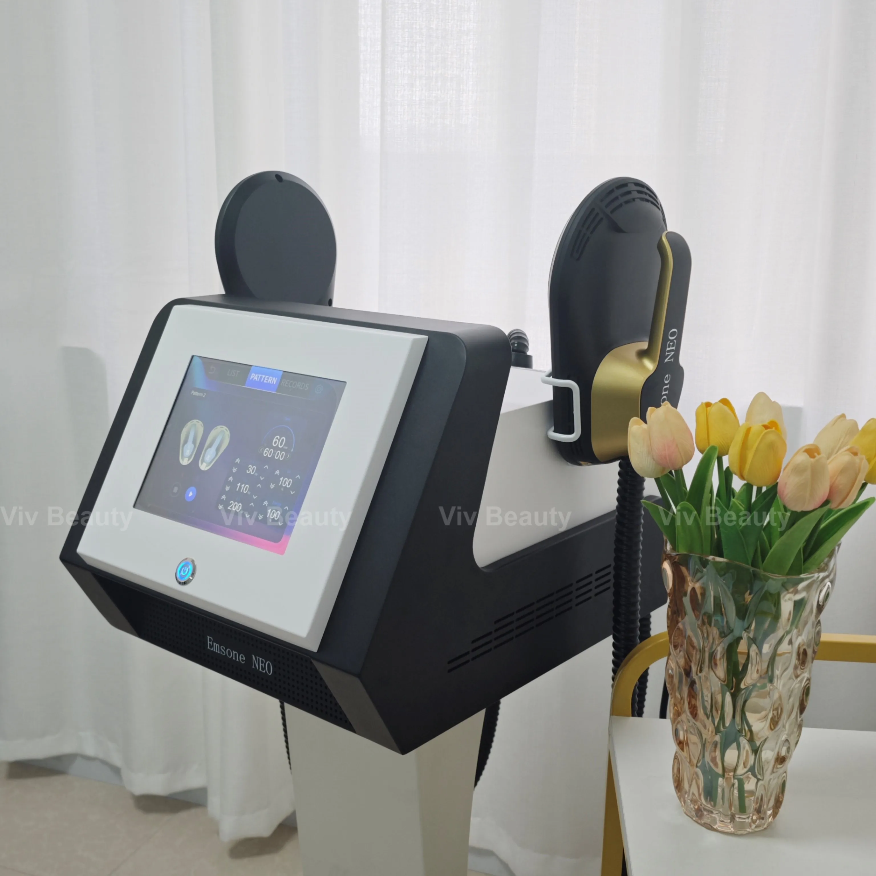 Portable EMSZONE NEO Sculpt Body Contouting 15 Tesla 200Hz Body Sculpting Muscle Stimulator Fitness Machine - Image 5