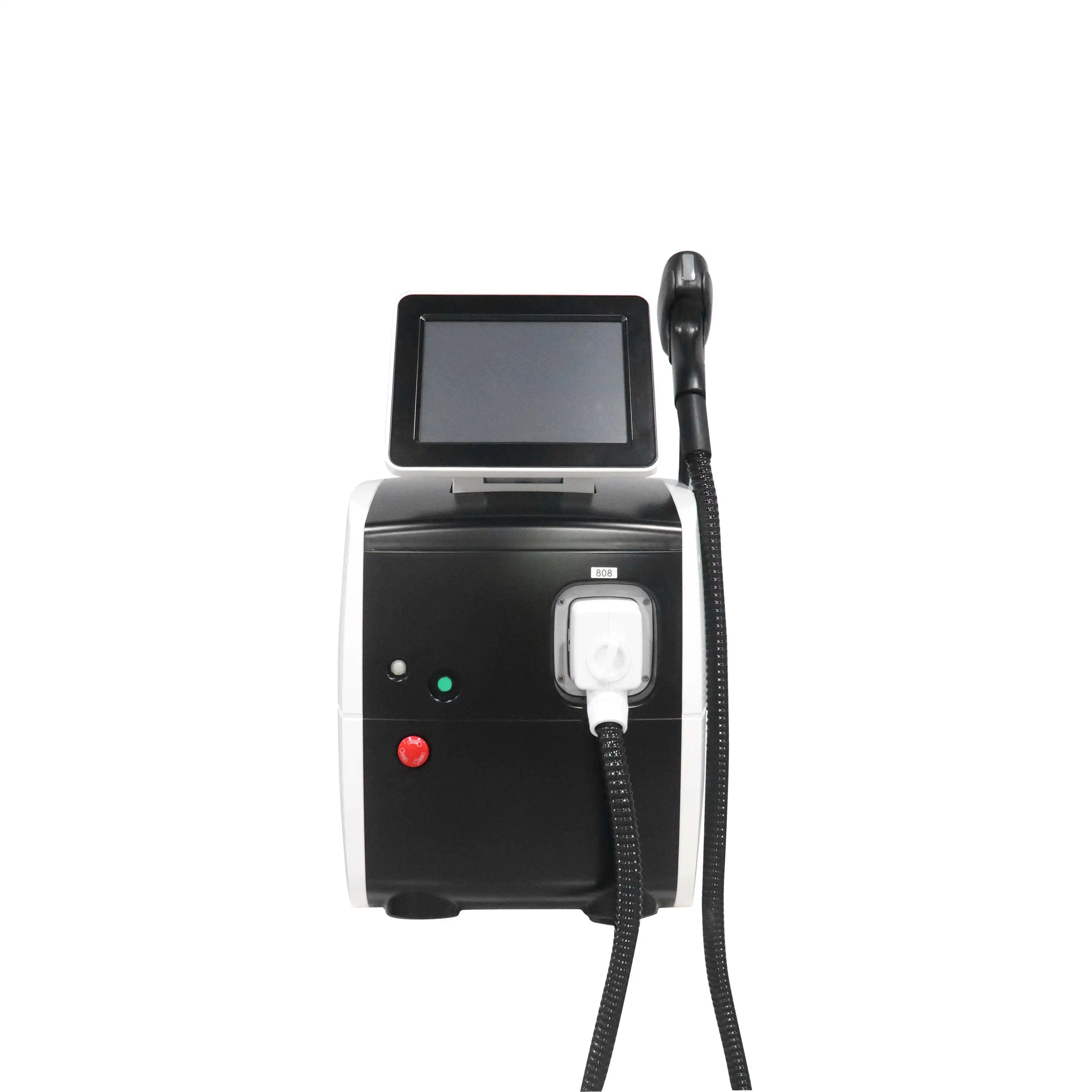 Portable Laser Epilator Epilation Diode Ice Platinum Painless 808 Nd Yag Laser Hair Tattoo Removal Beauty Machine For Man Woman - Image 2