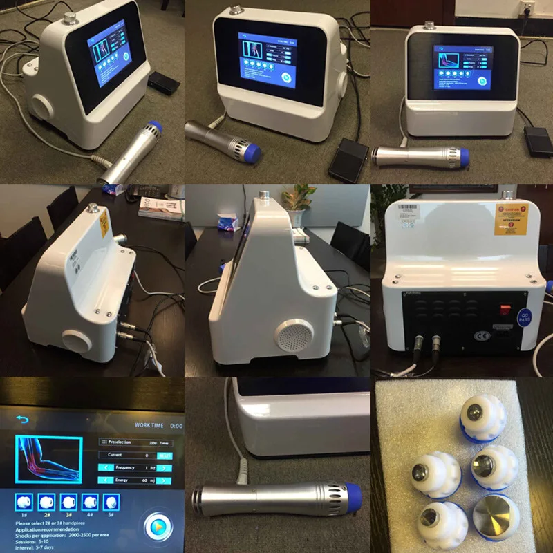 Portable Physiotherapy Equipment Electromagnetic Shock Wave Shockwave Therapy Machine Pain Relief Body Relax Vibrator Massager - Image 7
