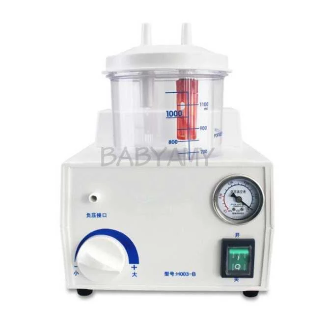 Portable Quiet Suction Unit Vacuum Phlegm Medical Emergency Aspirator Machine - Image 2