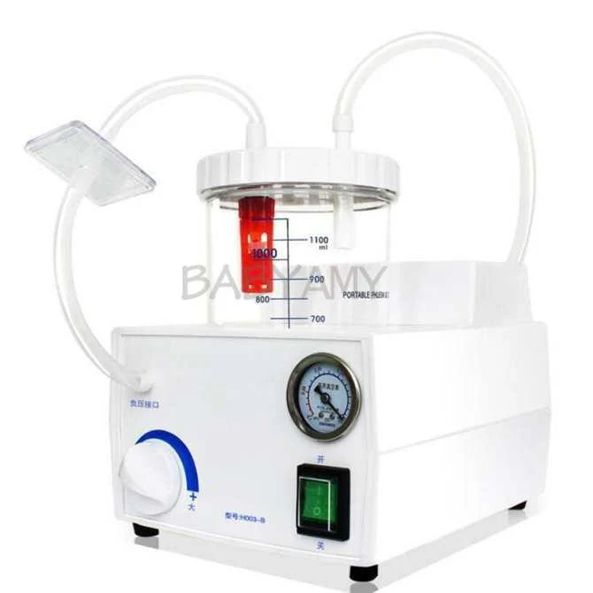Portable Quiet Suction Unit Vacuum Phlegm Medical Emergency Aspirator Machine - Image 3