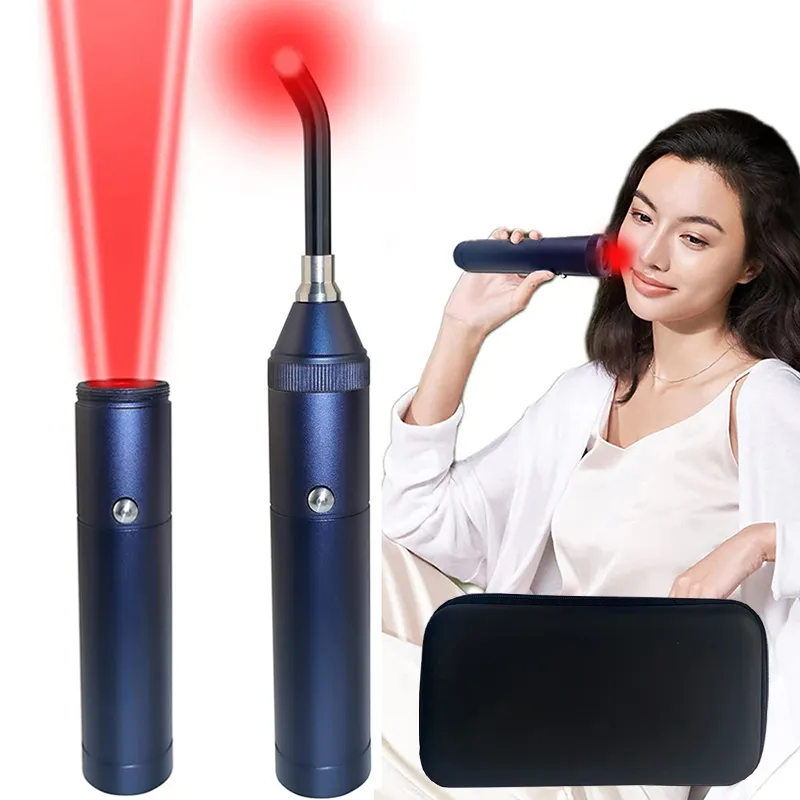 Portable Red Light Infrared Therapy Device Sore Canker Lip Therapy Handheld Removable Oral Physiotherapy Wand Health Pain Relief - Image 2