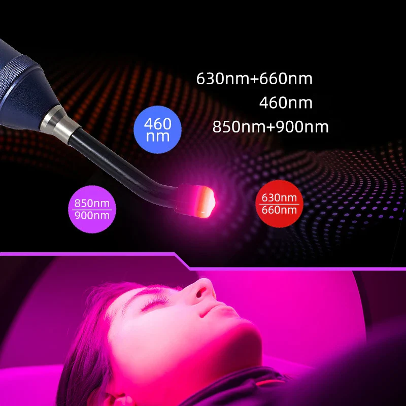 Portable Red Light Infrared Therapy Device Sore Canker Lip Therapy Handheld Removable Oral Physiotherapy Wand Health Pain Relief - Image 3