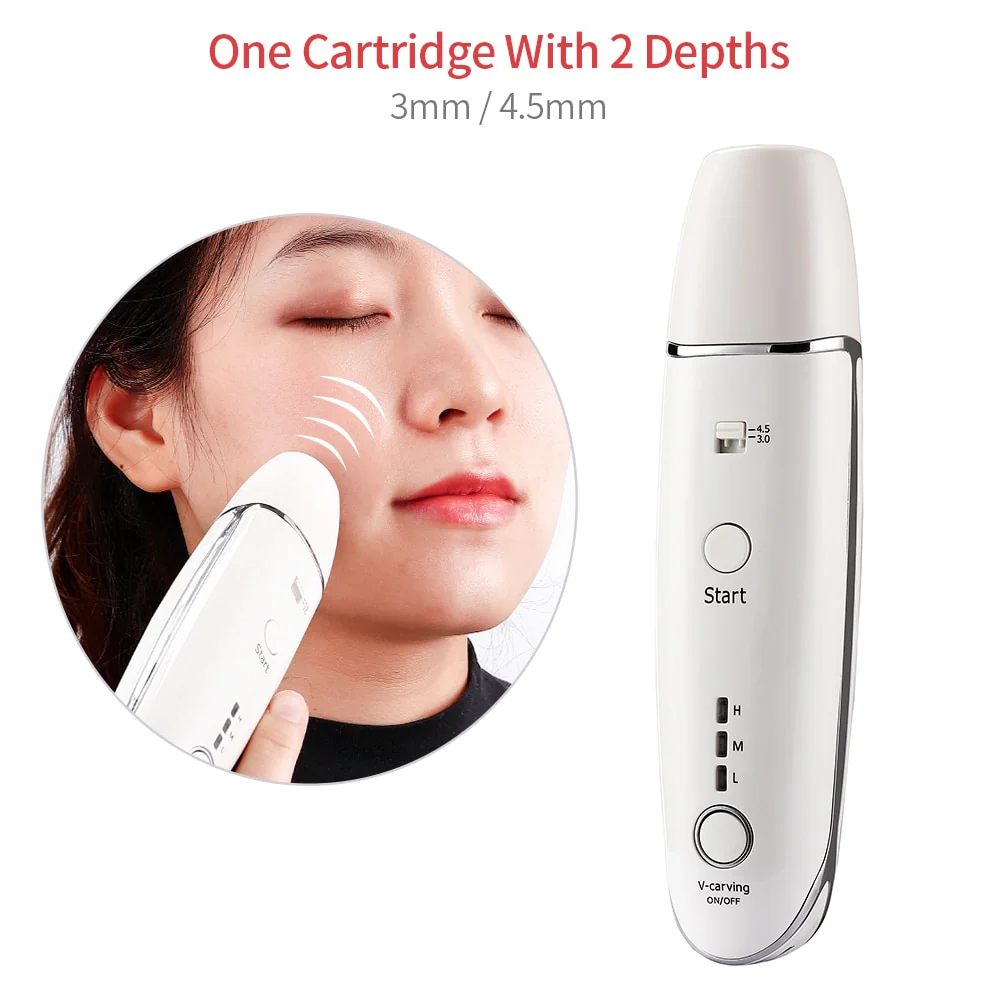Mini Hifu Ultrasonic RF Face Lifting Wrinkle Removal Line V-Shape Anti-Aging Skin Tightening Eye Care Beauty Device For Home SPA - Image 6