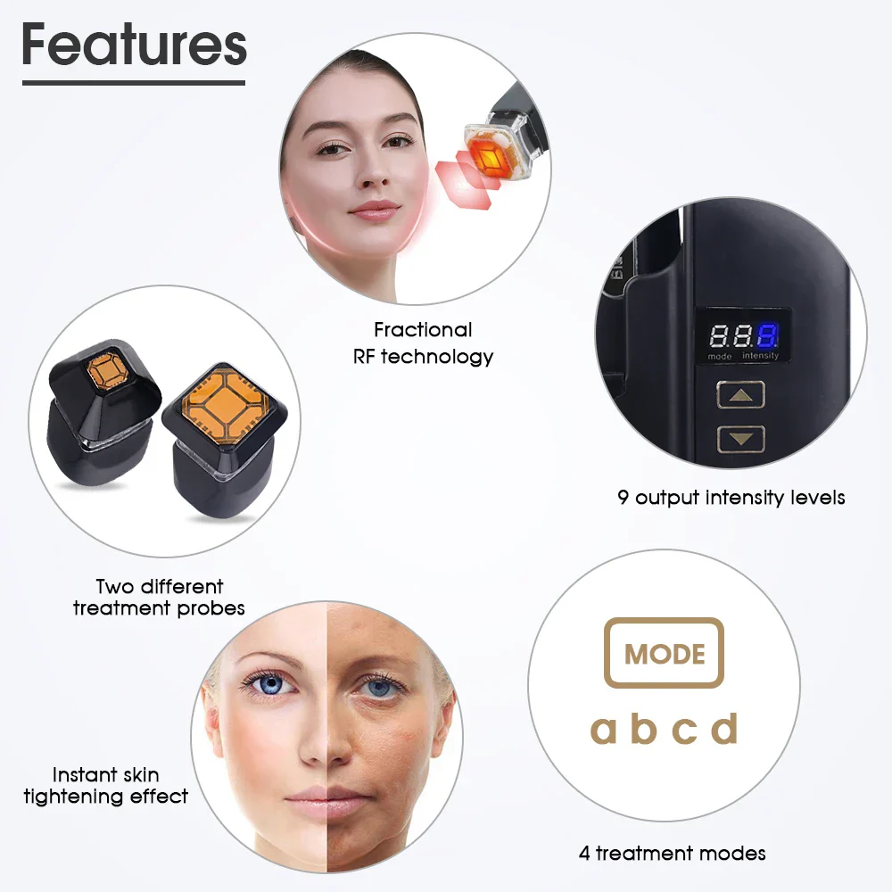 Portable RF Thermal Lifting Tightening Machine cellulite removal High Frequency Radio Anti Wrinkle Aging Skin Rejuvenation Tool - Image 3