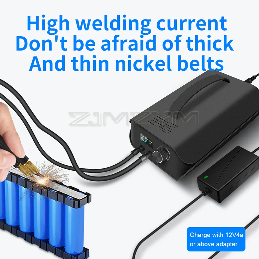 Portable Spot Welding Machine 120 Gear Adjustable 3000F Farah Capacitor For 18650 Lithium Battery DIY Welding Device Spot Welder - Image 3