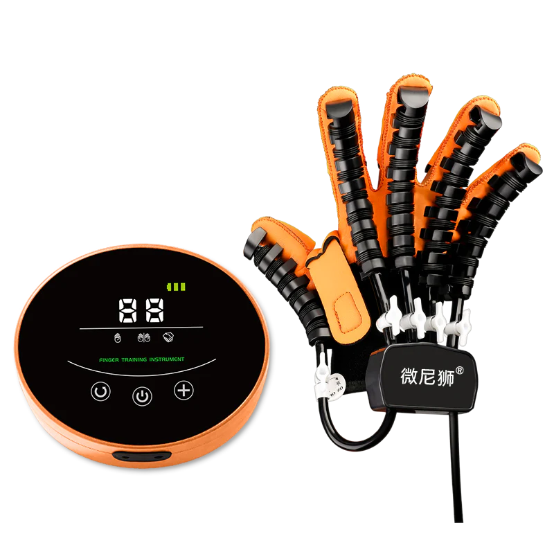 Portable Stroke Patient Finger Rehabilitation Training Glove Active And Passive Training Support Mirror Training And Charging