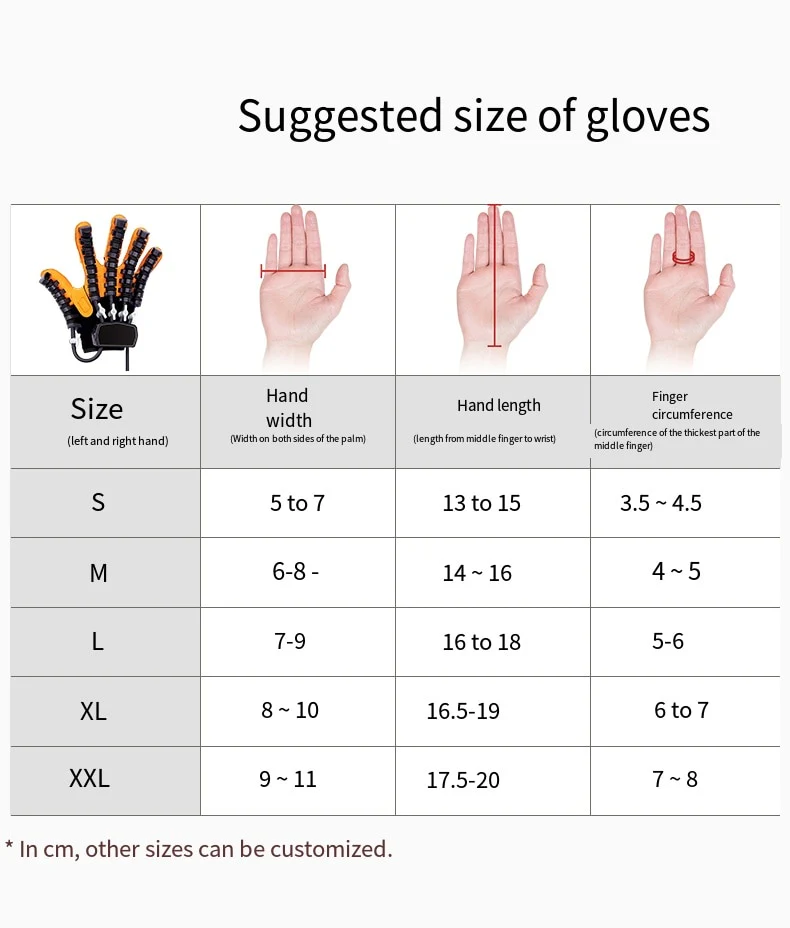 Portable Stroke Patient Finger Rehabilitation Training Glove Active And Passive Training Support Mirror Training And Charging - Image 5