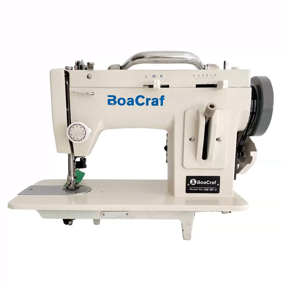 Portable Walking Foot Zigzag Stitch 9'' Arm Leather And Heavy-Duty Sewing Machine 106-RPL - Image 10