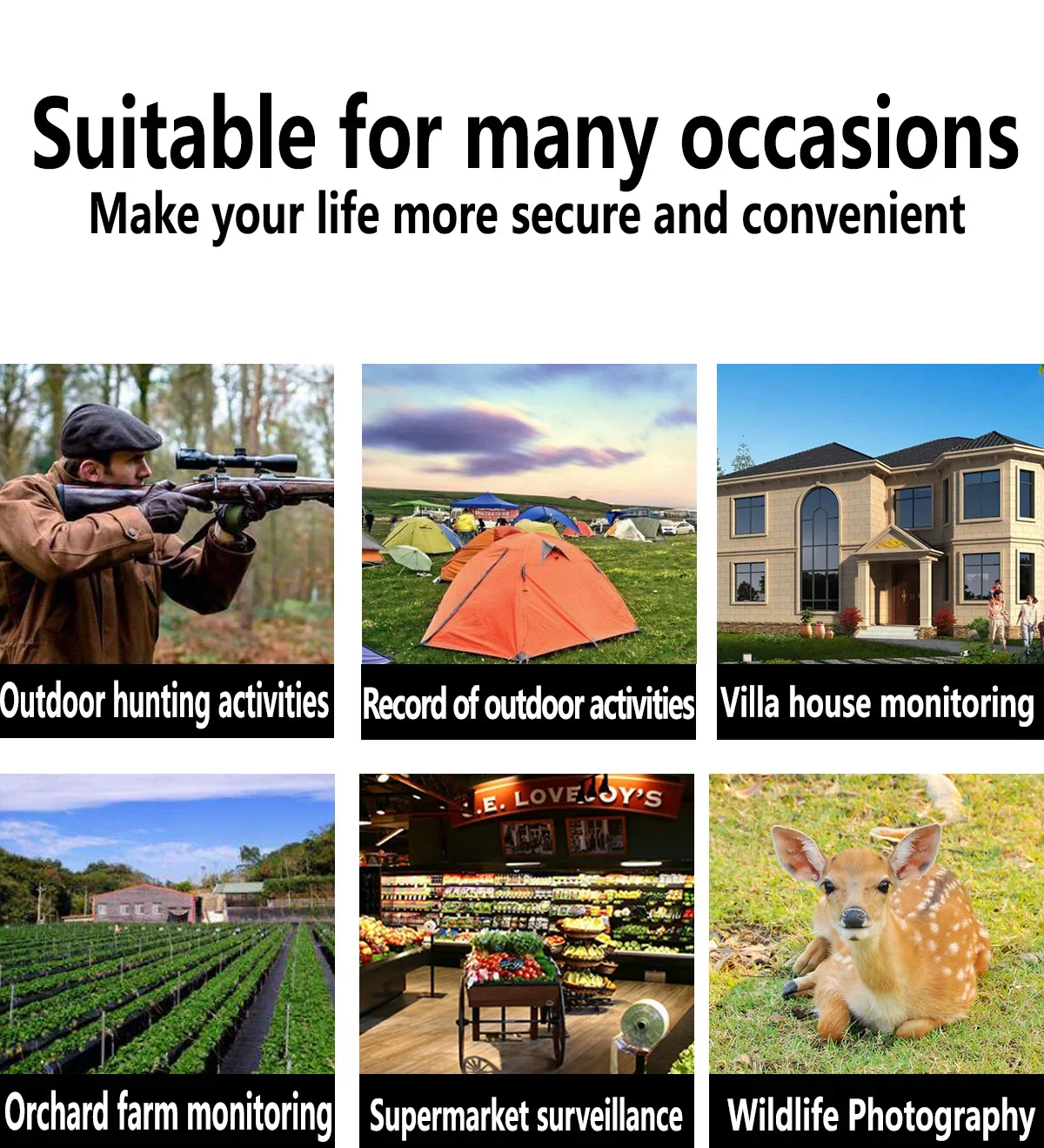 PR4000 WiFi Hunting Camera Bluetooth 1080P 32MP Infrared Night Vision IP66 Waterproof 2.0 inch LCD Wildlife Scouting Trail Photo - Image 6