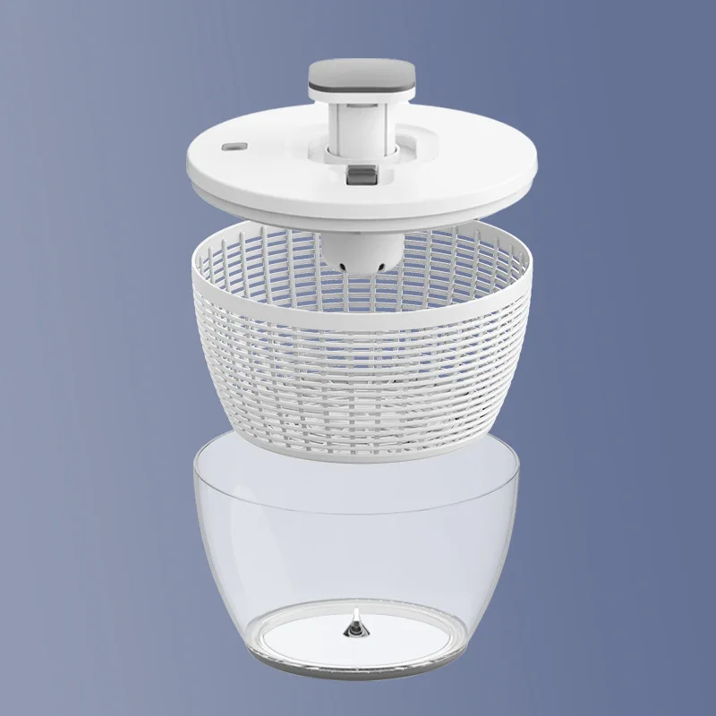 Press Vegetable Dehydrator Fruit Dryer Household Large Capacity Dehydrator Kitchen Gadgets and Accessories Drain Salad Basket - Image 5