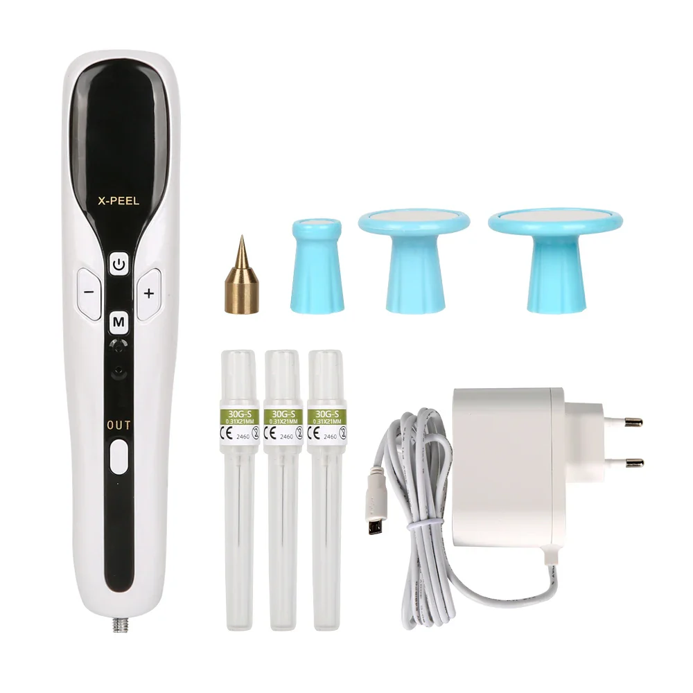 Professional 2 in 1 Ozone Plasma Mole Removal Pen LCD eyelid lifting Freckle Dark Spot Wart Remover Machine Tattoo Removal Tool - Image 5