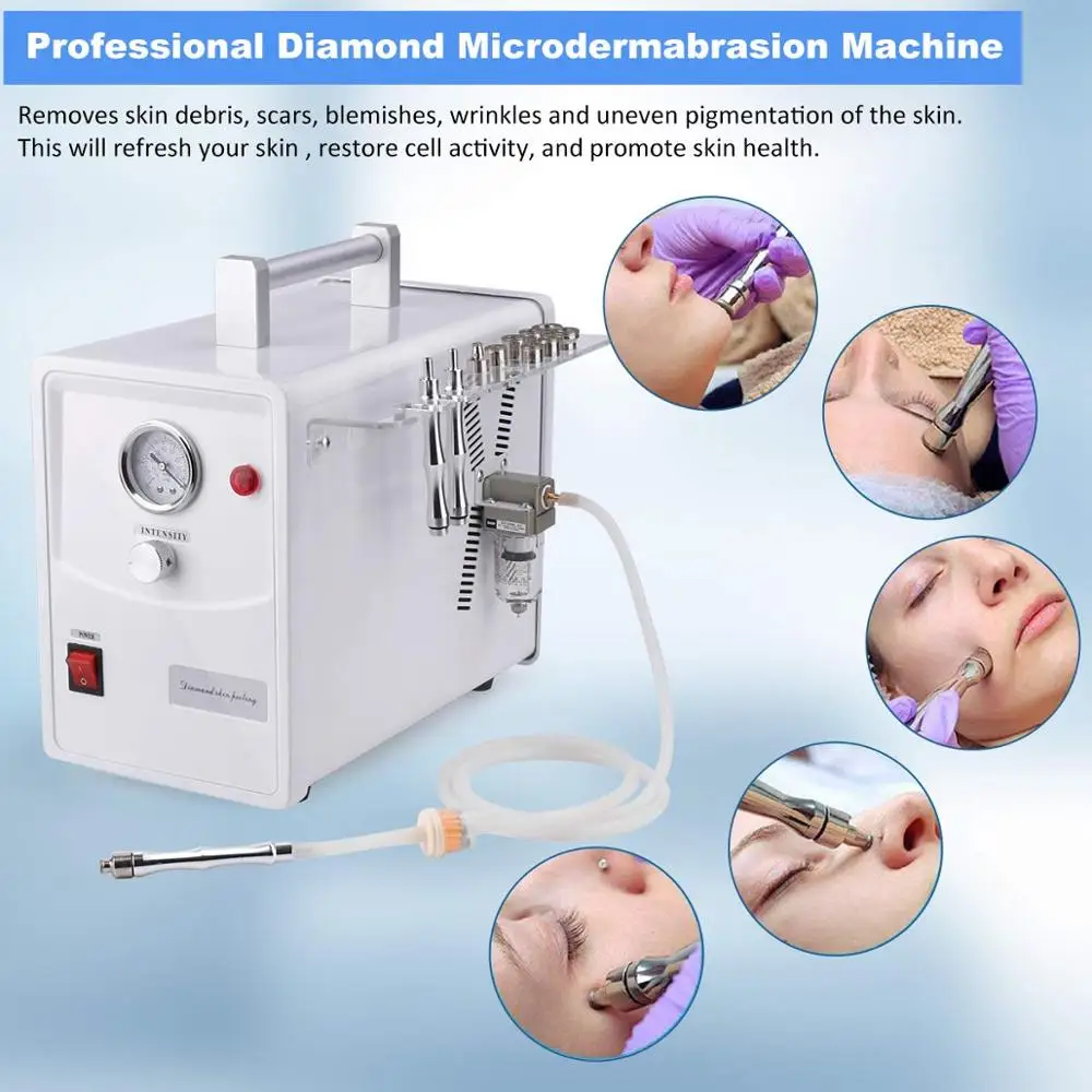 Professional Diamond Microdermabrasion Machine Beauty Equipment for Facial Peeling Portable Spa Healthy Beautiful Skin Tightning - Image 3