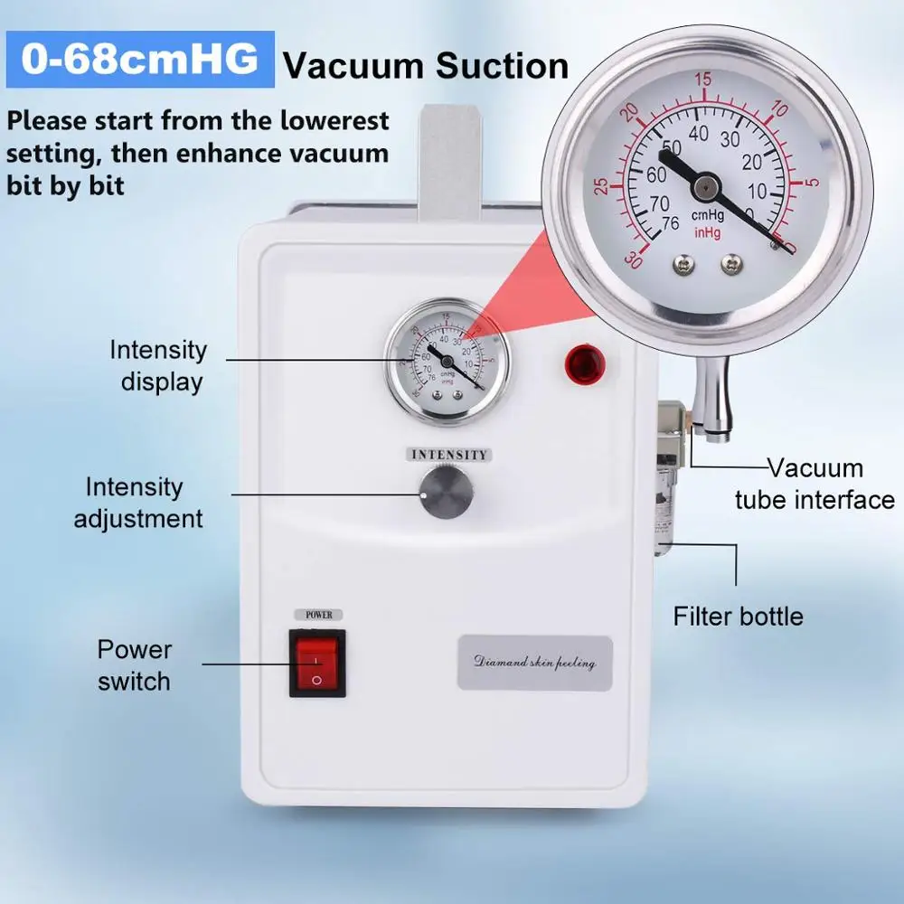 Professional Diamond Microdermabrasion Machine Beauty Equipment for Facial Peeling Portable Spa Healthy Beautiful Skin Tightning - Image 5