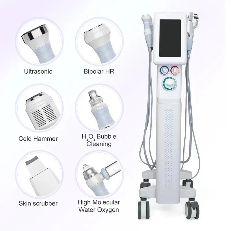 Professional Microdermabrasion 6 In 1 Water Oxygen Skin Care Deep Cleaning Hydra Dermabrasion Facial Machine Water Aqua Peeling - Image 3