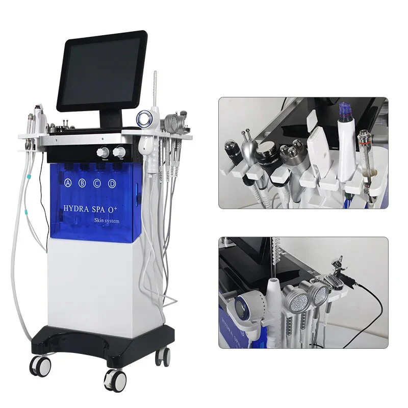 Professional Multifunctional 14in 1 Machine Beauty SPA Oxygen Water Diamond Dermabrasion Facial Cleaning - Image 3