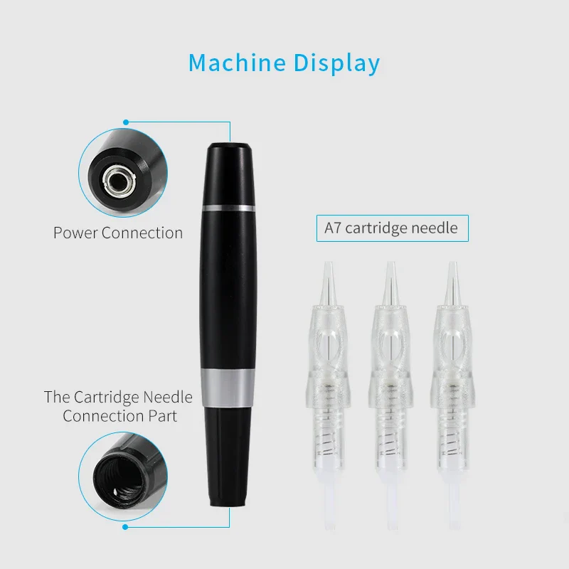 Professional Permanent Makeup Machine Rotary Tattoo Machine Pen Gun Microblading For Eyebrow Eyeliner Lip PMU Machine Tattoo Kit - Image 3
