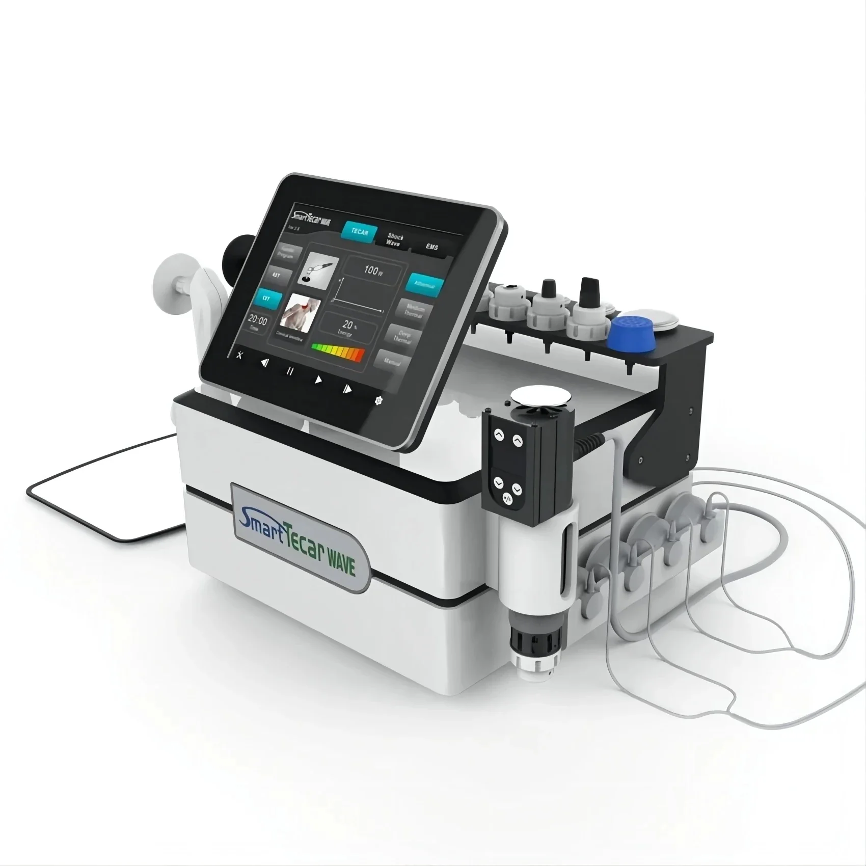 Professional Smart Tecar Therapy Pain Relief CET RET EMS Muscle Stimulation ESWT Shockwave ED Equipment