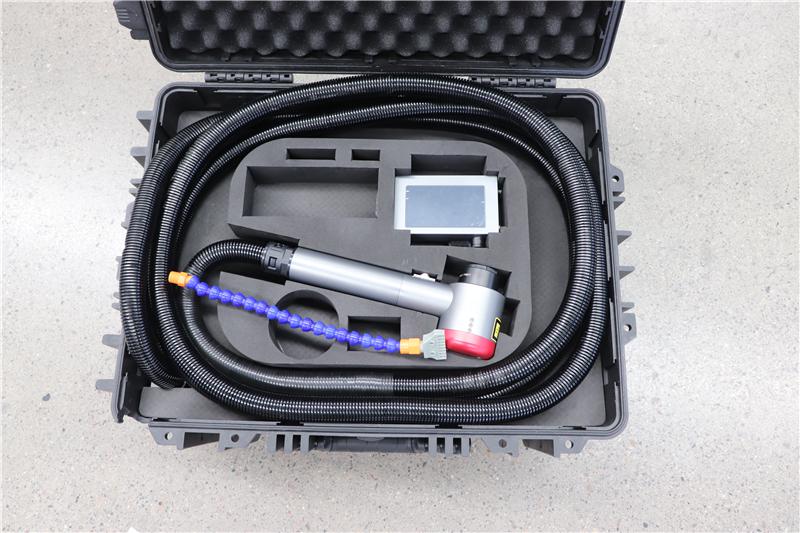Pulsed Laser Cleaner for Rust Oxide Surface Removal Paint Stripping Mini Pulse Laser Cleaning Machine For Wood Oil Metal Paint - Image 9